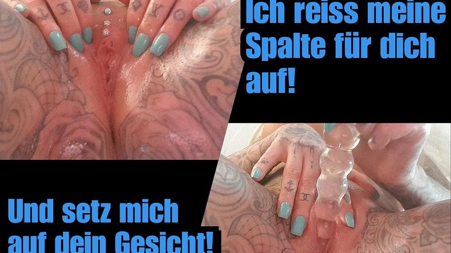 Ich setz mich in dein Gesicht