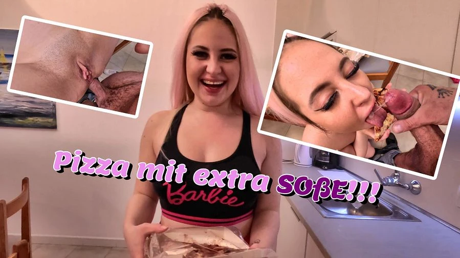 WTF Pizza mit extra SOssE bestellt und 3LOCHSTUTE gratis