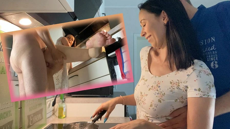 In mir abgespritzt bei spontanem Kuechenfick