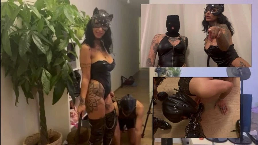 Goettin Tyra Herrin Ava und der Sklave