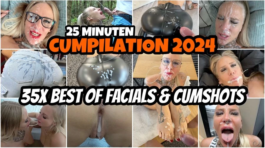Cumpilation 2024 35x BEST OF FACIALS CUMSHOTS