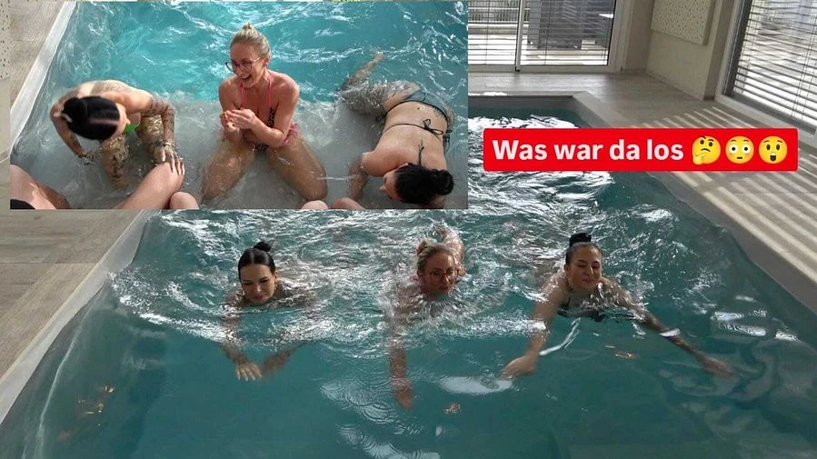 WAS WAR DA LOS Ostersonntag Pool Schlampen