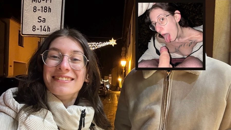 Abgeschleppt vom Weihnachtsmarkt Erster Blowjob und dann noch mit einem verheirateten Mann