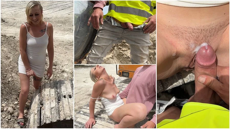 Extrem riskanter Baustellen Fick mit Uli 53