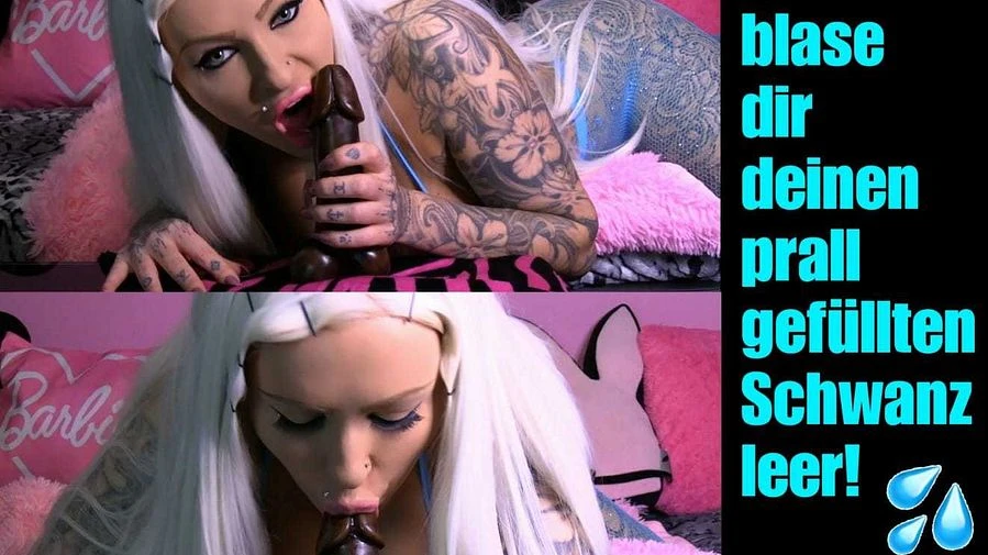 Ich blase dir deinen Schwanz leer