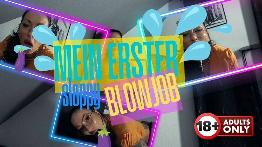 Mein erster sloppy Blowjob es war unfassbar geil