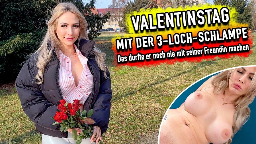 Valentinstag mit der 3 Loch Stute Das durfte er noch nie mit seiner Freundin machen
