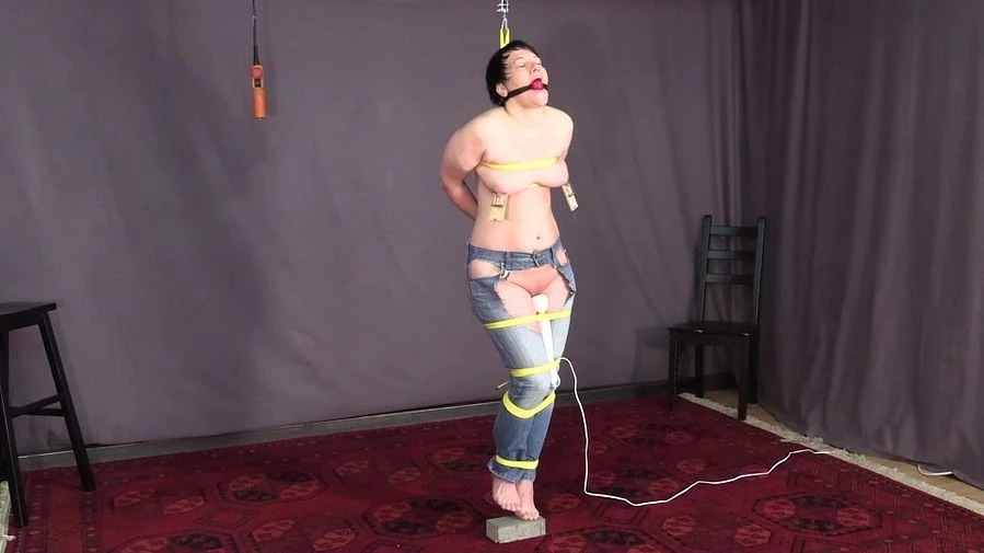 Chaps Auf Fussspitzen zum Orgasmus