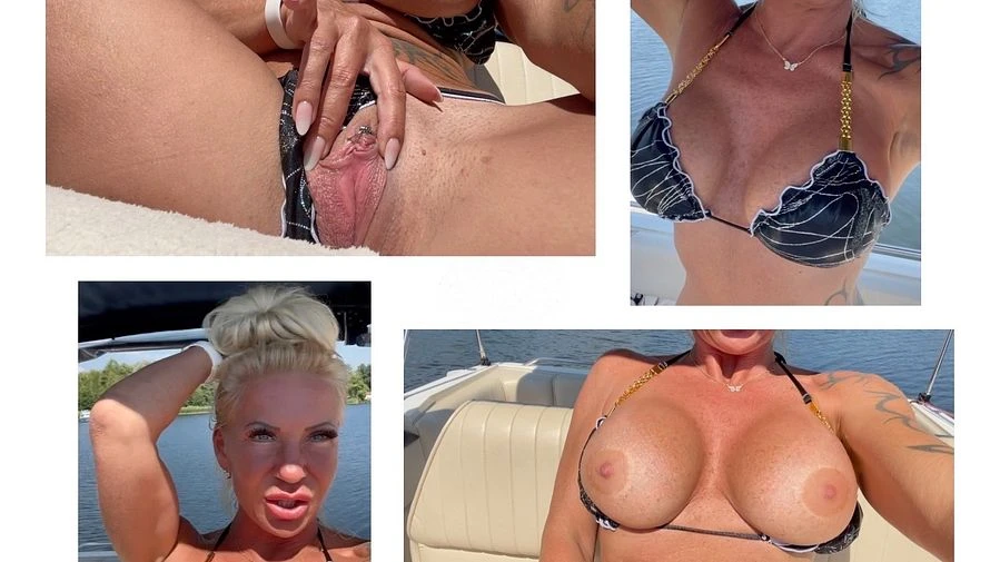 Sommer Geil auf dem Boot meine Muschi gefingert Spritzt du mit mir zusammen