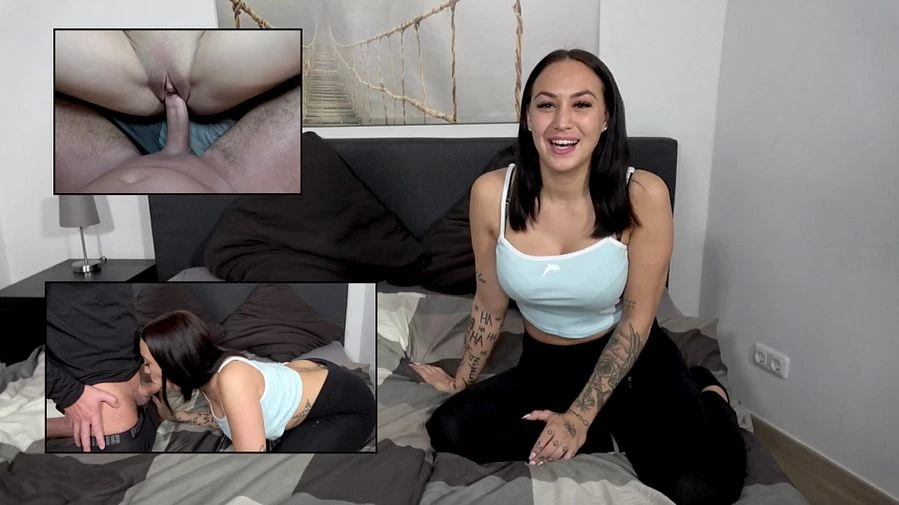 Mein erstes CREAMPIE Fick Date mit heissem Tattoo Girl