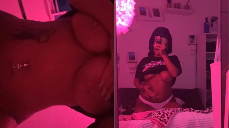 heisse blonde Teen schlampe macht es sich selbst