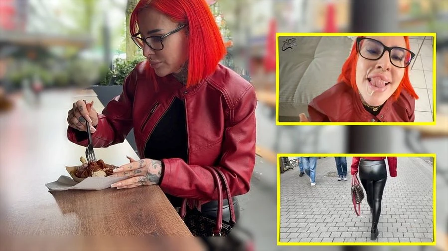 Bochums geilste Bratwurst Bude fuer ne gratis Wurst mach ich die Beine breit