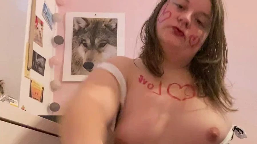 Happy Valentinstag Komm und Schwaengere mich