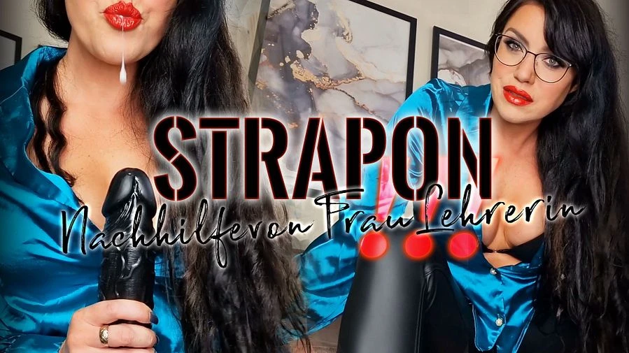 Strapon Nachhilfe von Frau Lehrerin