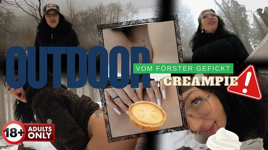 Vom Foerster gefickt und vollgepumpt CREAMPIE und OUTDOOR