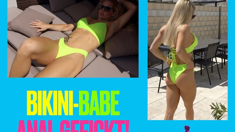 BIKINI BABE hart ANAL GEFICKT
