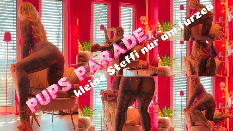 PUPS PARADE kleine Steffi nur am furzen