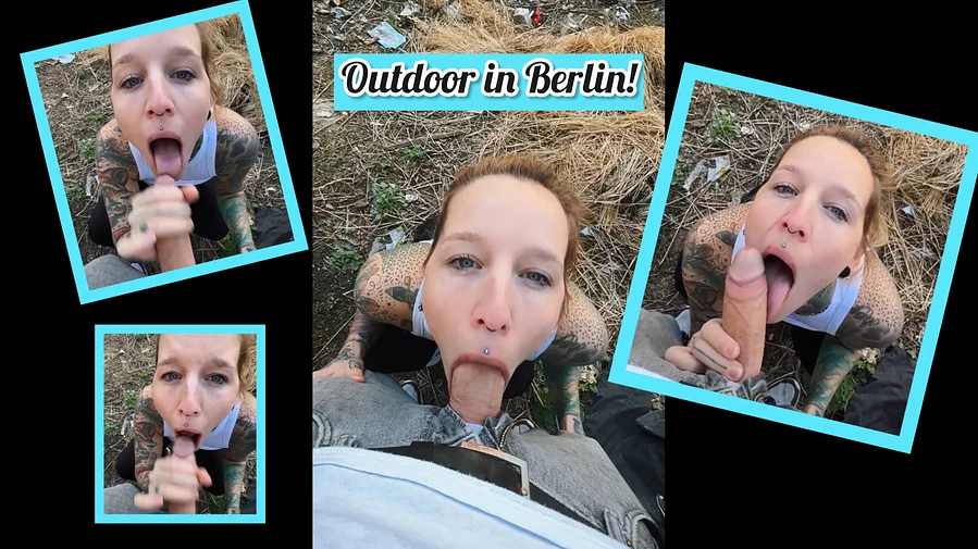 SPONTANER USER BLOWJOB OUTDOOR MITTEN IN BERLIN