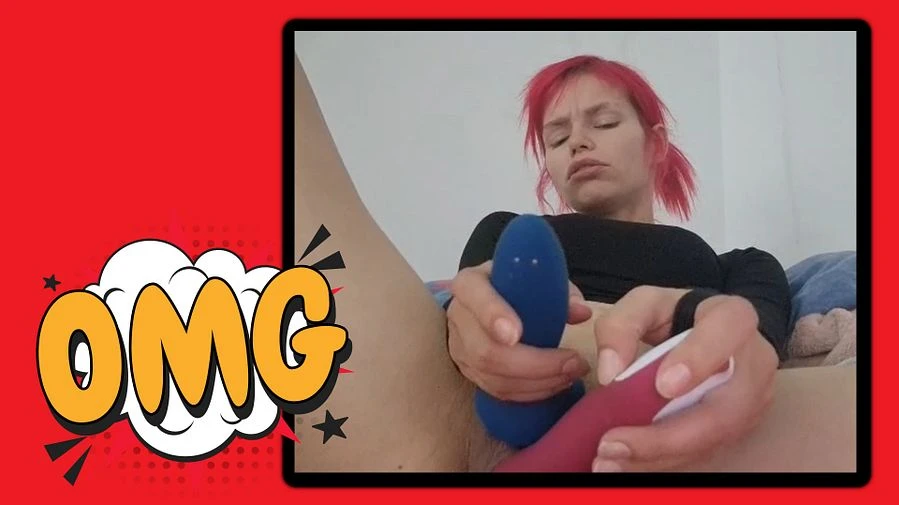 Deutsches Rothaariges Skinny Girl fickt sich mit mehreren Dildos bis zum Orgasmus