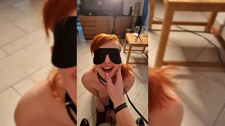 Harte Erziehung fuer devote Leckhure