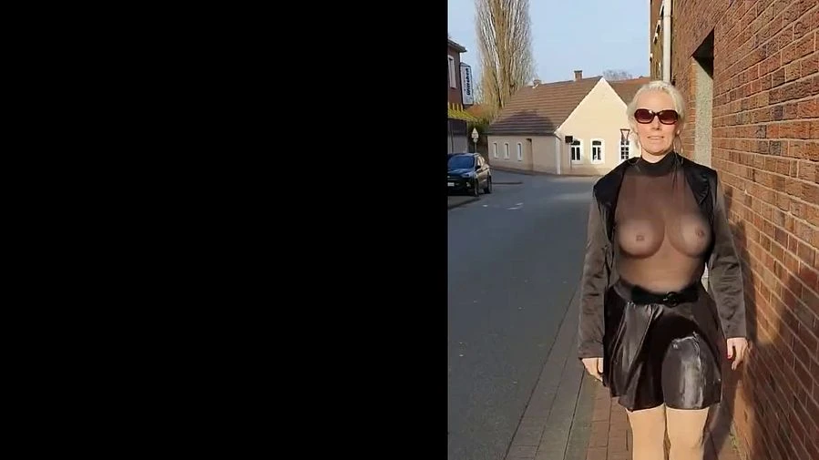 Vorbereitungen fuer einen frivolen Spaziergang