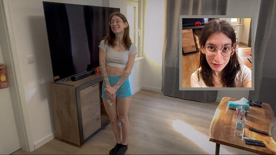 Bin ich jetzt eine Schlampe Nachbar spritzt in mein Gesicht