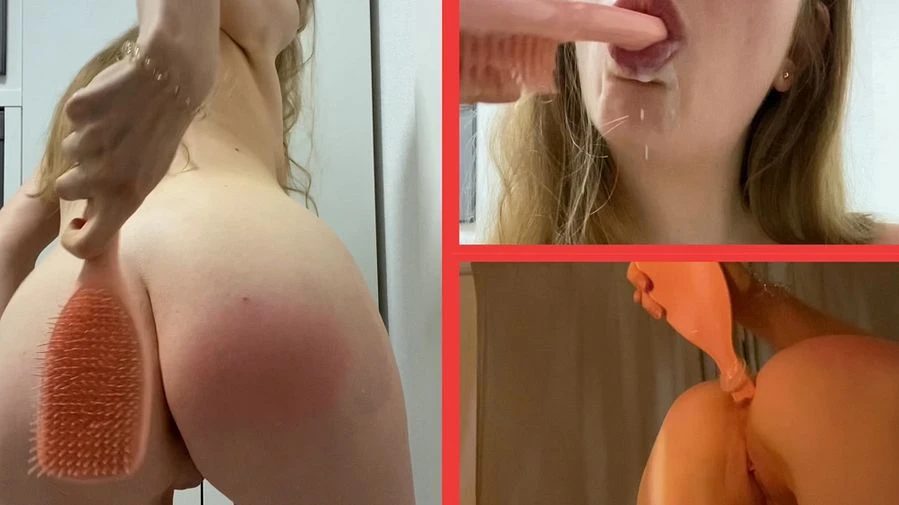 Vom Schmerz zum Vergnuegen Anal Mein Abend mit der Buerste