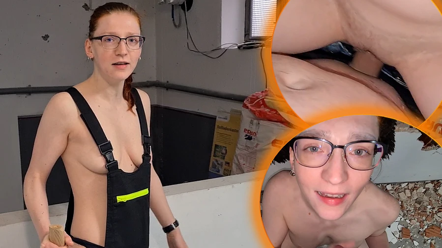 Fick die Wand weg Aushilfe vom netten Handwerker