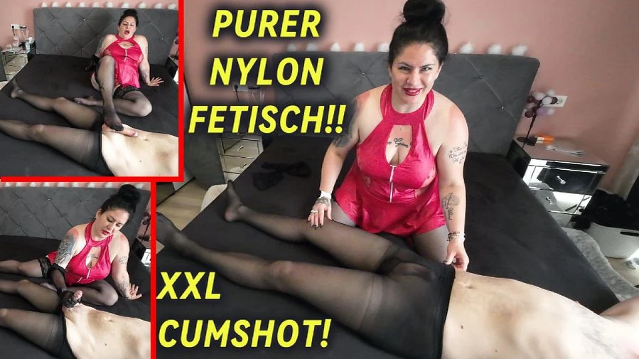 PERVERSE fesselnde NYLON Spiele EXTREM ABGEWIXXT