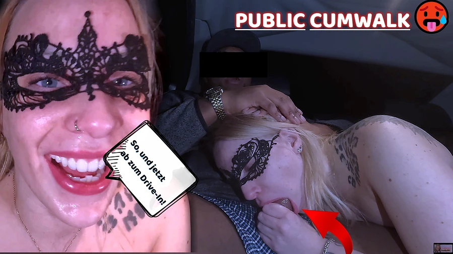 Blowjob Taxi Gierige Hure JUNE695 DEEPTHROATET BBC in der Oeffentlichkeit Part 2