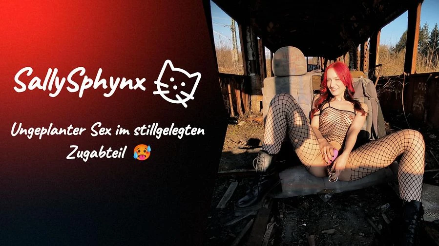 Ungeplanter Sex im stillgelegten Zugabteil Er fickt mich einfach O