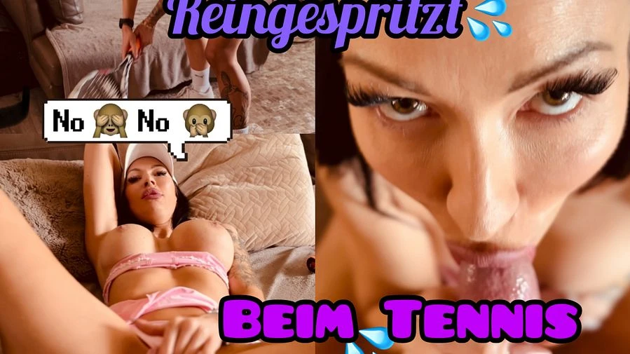 Keine Pille und trotzdem reingespritzt Beim Tennis vollgerotzt