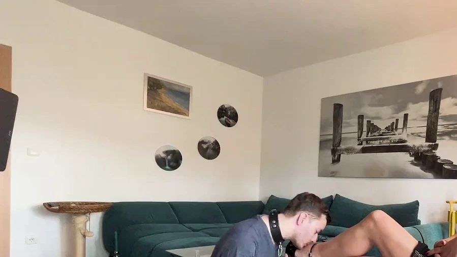 Der faule Sklave wird bestraft