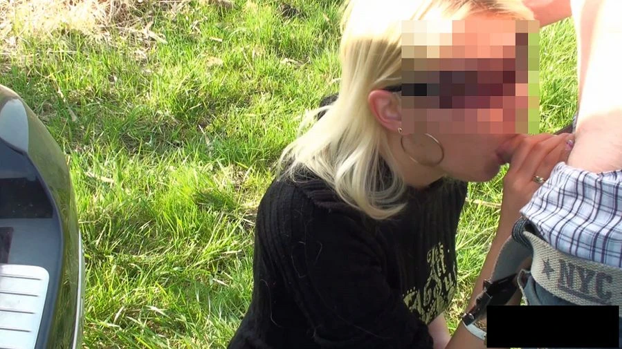 Beim blasen am Sperma verschluckt OOPS