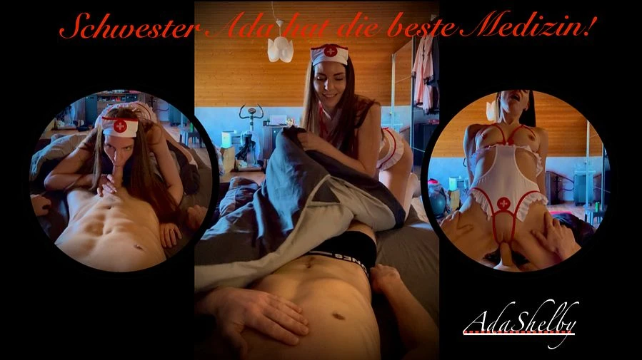 Krankenschwester Fantasy hemmungsloser Ritt hier wird jede Krankheit weggefickt