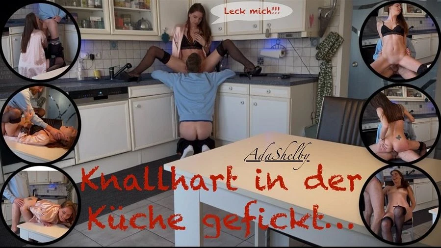 Harte Nummer in der Kueche gefickt geritten bespritzt