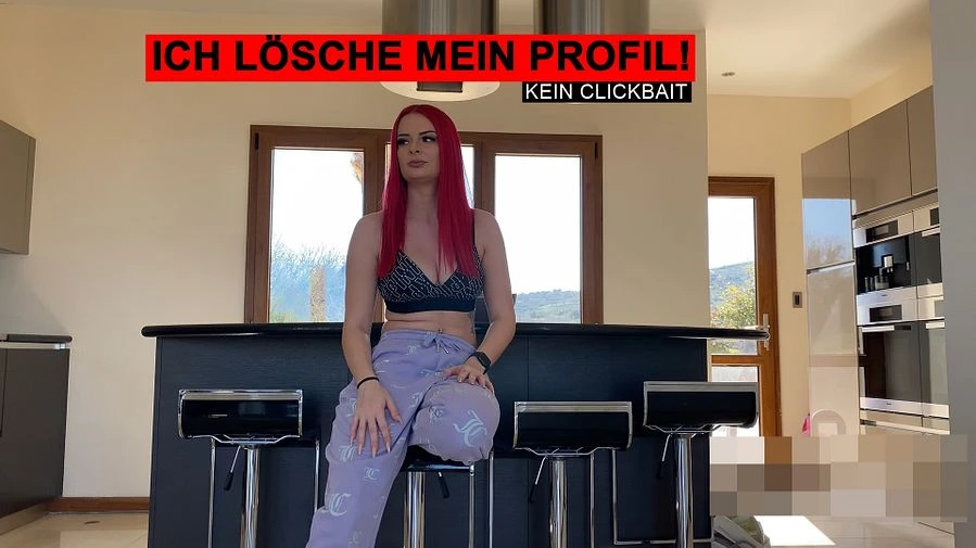 ICH LOeSCHE MEIN PROFIL kein clickbait