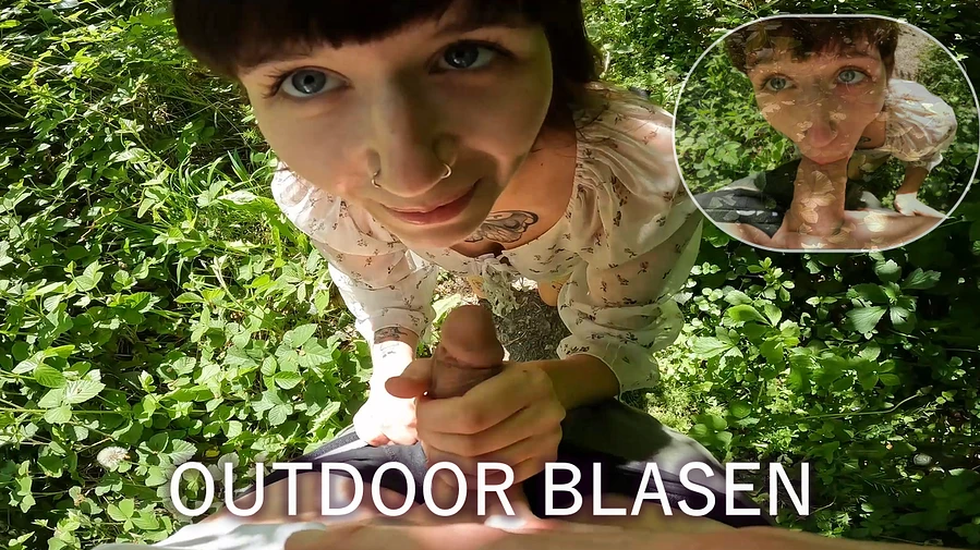 RISKANT Mein erstes mal OUTDOOR BLASEN im PARK