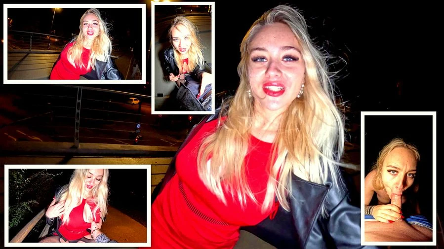 Userfick PUBLIC BLOWJOB Schaut ALLE wie ich den Schwanz blase