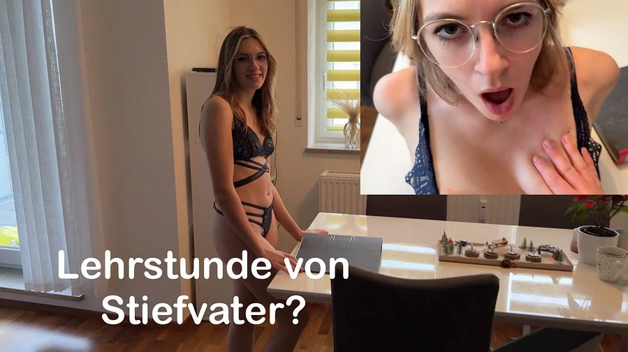 Lehrstunde von Stiefvater Hat er mich wirklich gefickt