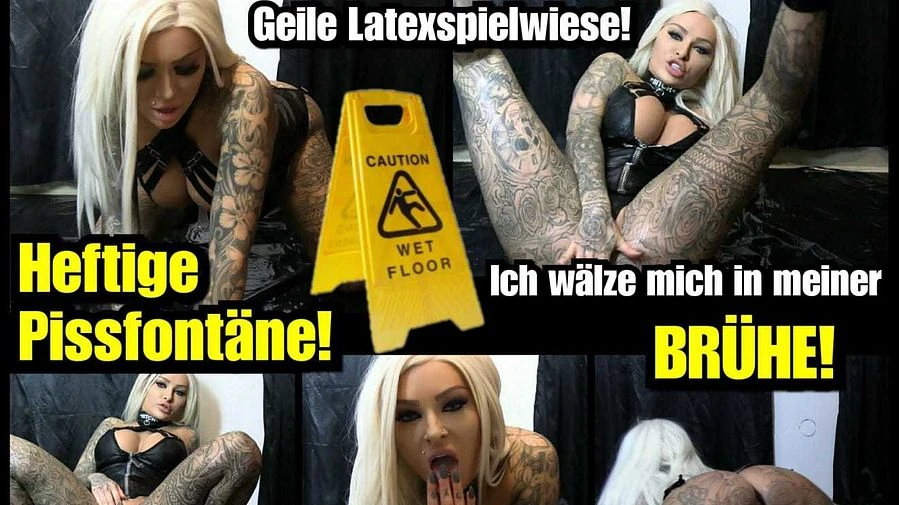Ich waelze mich in meiner Pissflut