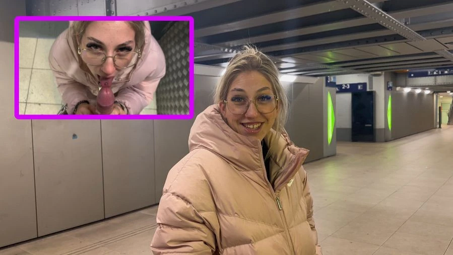 Bin ich jetzt ne Bahnhofsschlampe Mittfahrer am Bahnhof abgesahnt