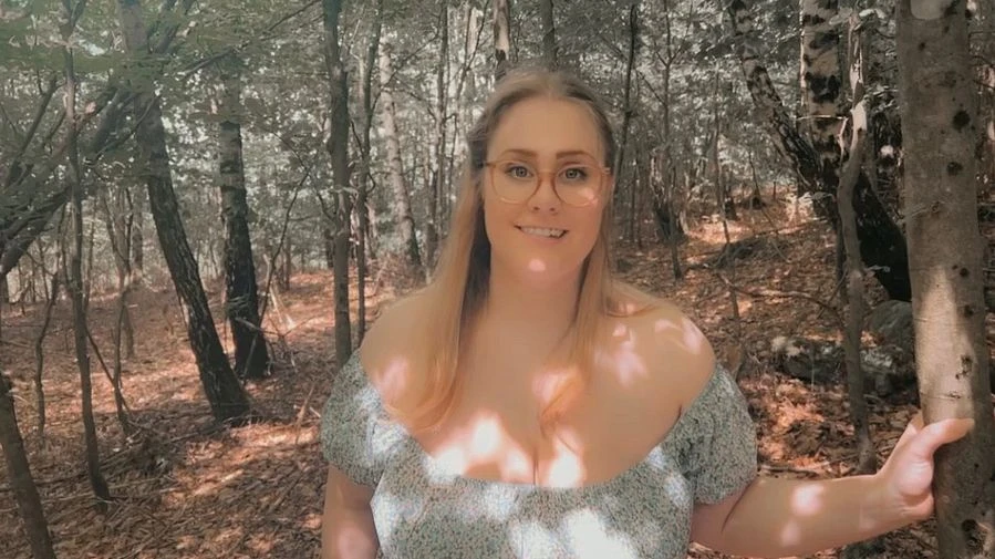 Ich verwoehne mich ein wenig im Wald