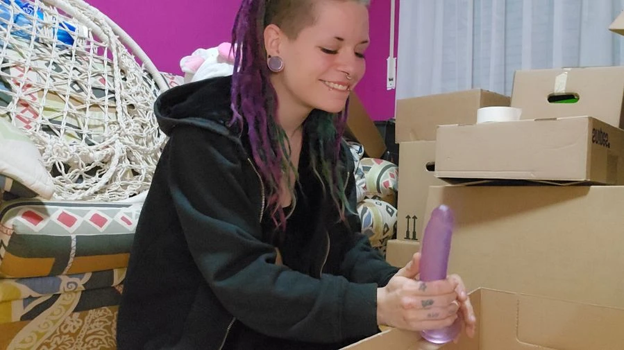 ERSTES MAL mit XL Dildo ich konnte einfach NICHT aufhoeren Der ist doch nicht NUR fuer den Mund