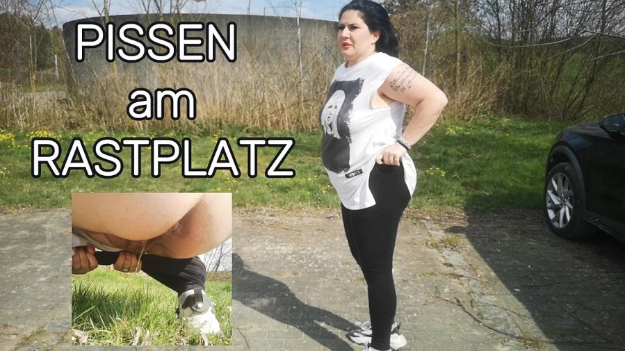 Beim Pissen am Rastplatz Gestoert und Angemacht worden p