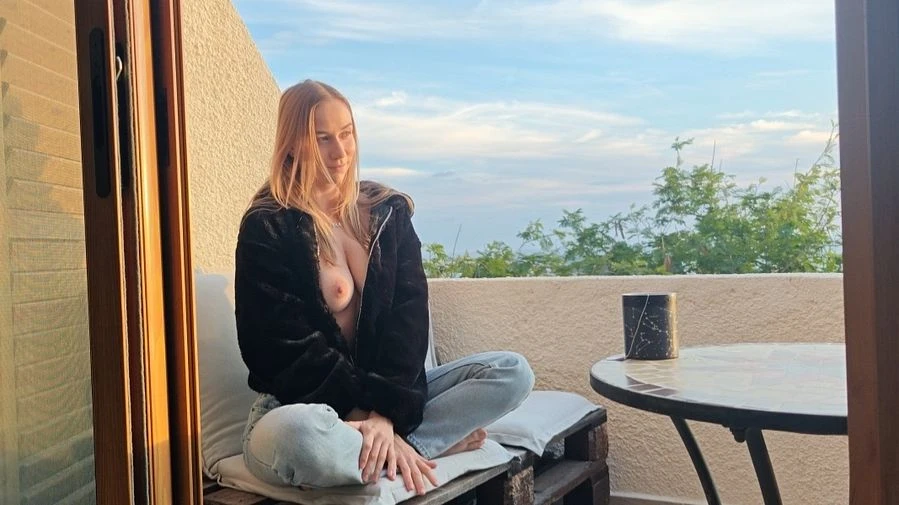 Ich zeige dem Nachbar wie man mich zum Orgasmus bringt