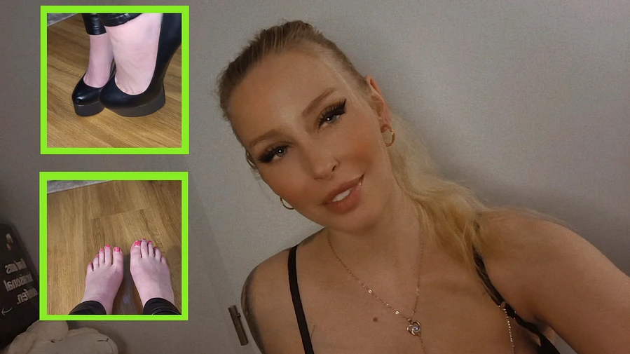 Geiler Footjob Clip ich liebe es einen Schwanz mit meinen Fuss zu behandeln